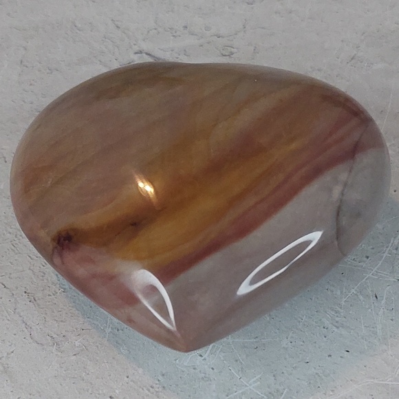 Polychrome Jasper Heart | Joy • Grounding • Creative Flow - Picture 5 of 5